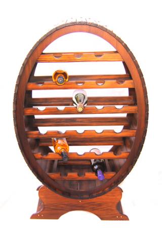 Raft lemn 26 sticle