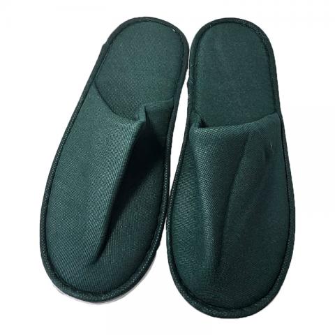 Papuci culoare verde imperial