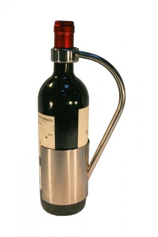 Suport inox pentru sticla vin